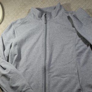 Danskin Now Size 16 Long Sleeve Performance Full Zip-up Fleece Jacket